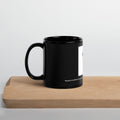 Black Glossy Mug premium ceramic coffee cup