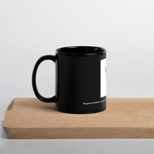 Black Glossy Mug premium ceramic coffee cup